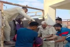 भीषण सड़क हादसा: एक ही परिवार के 5 सदस्यों समेत 6 की मौ+त
