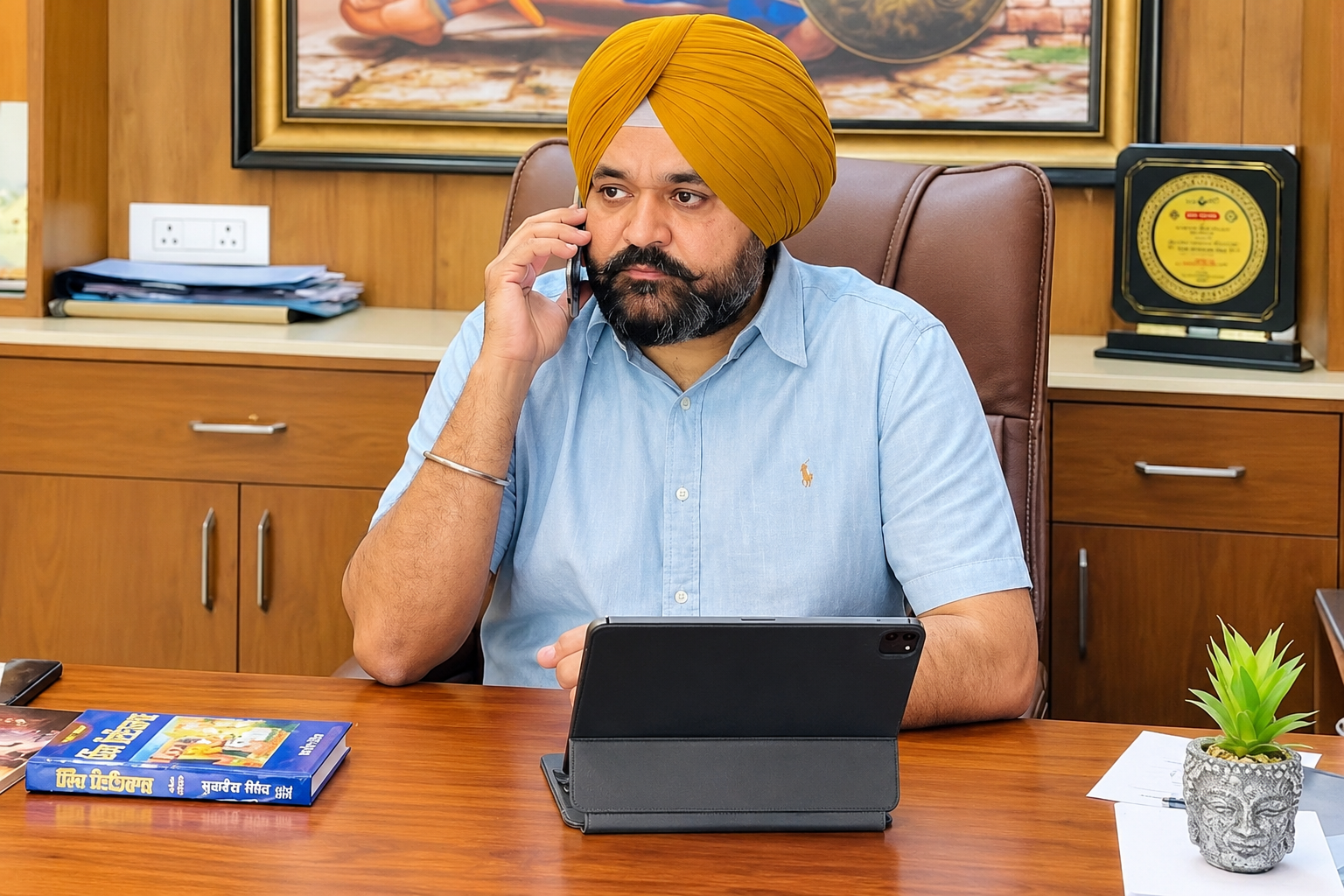 पंजाब CM के OSD राजबीर ने CBI को भेजा नोटिस का जवाब 